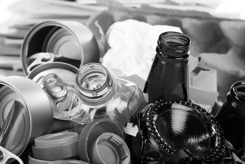 Eco-friendly disposal methods during loft clearance.